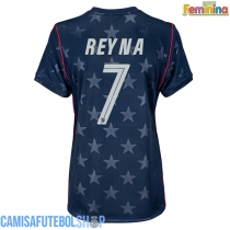 Camisa de time de futebol Estados Unidos Giovanni Reyna #7 Replicas 2º Equipamento Feminina Mundo 2026 Manga Curta